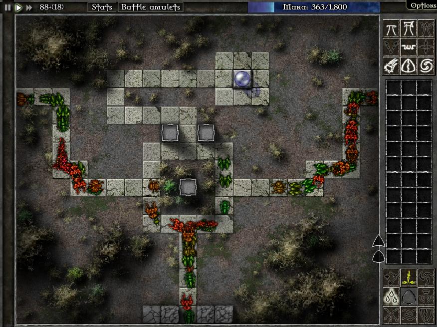GemCraft Labyrinth играть на весь экран